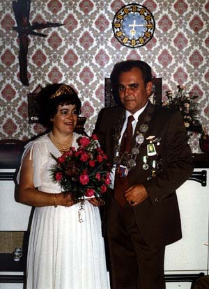 Königspaar 1981/1982 Horst und Wanda Christoph