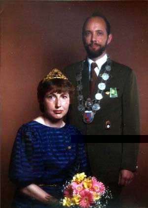 Königspaar 1983/1984 Klaus und Barbara Mandt