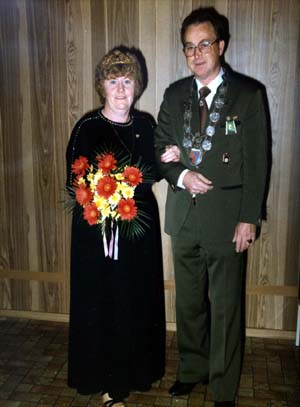 Königspaar 1984/1985 Helmut und Ilse Heidemeyer
