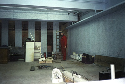 Renovierung der Kellerräume